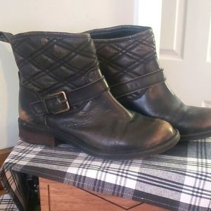 Lucky Brand distressed boots